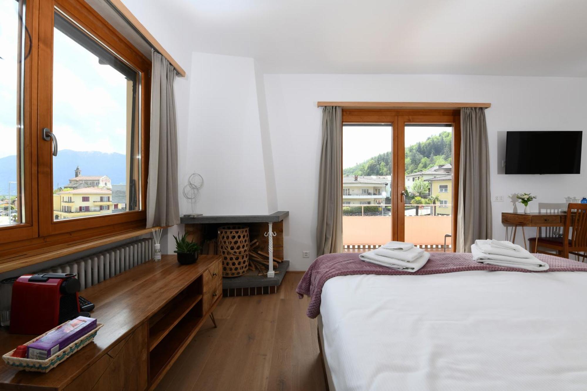 7Rooms - Self Check-In 24H Free Parking Losone Kültér fotó